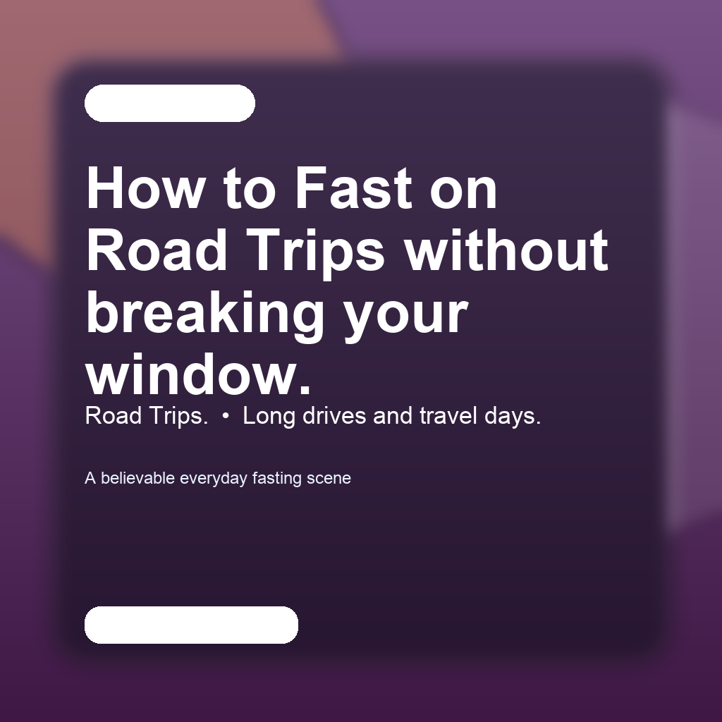 Close-up scene for road trips with a phone and a water bottle