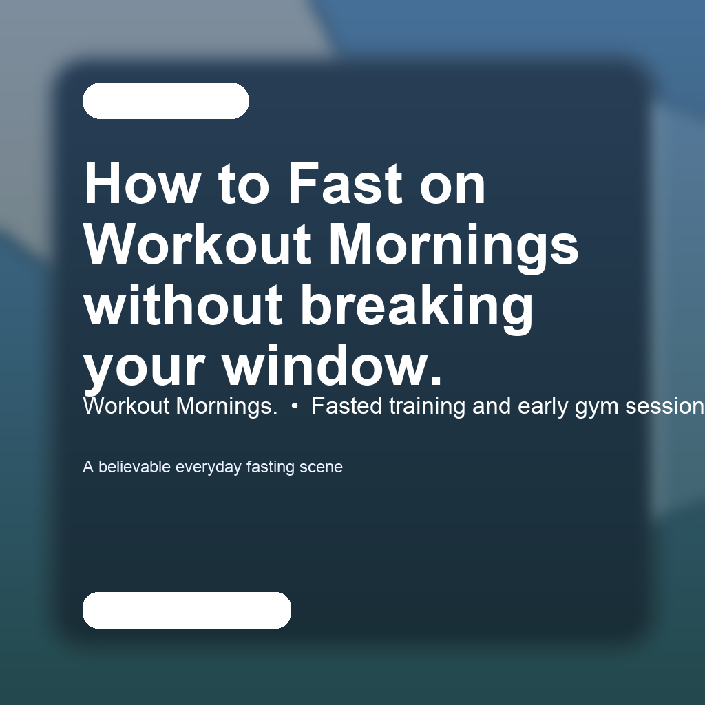 Close-up scene for workout mornings with a phone and a water bottle